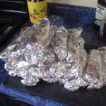 The gang will be eating good this morning.