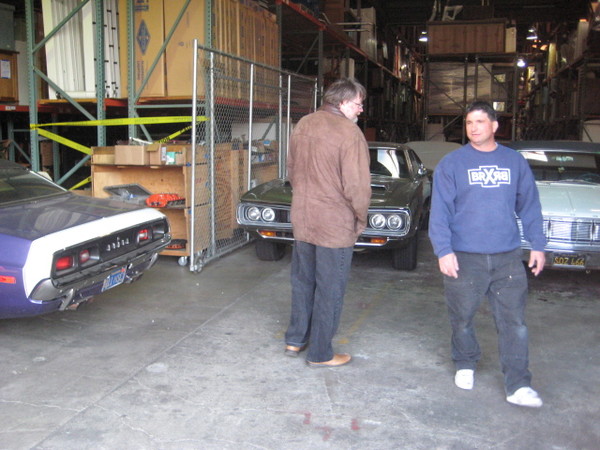 Sandy's van gets a tune up. 008