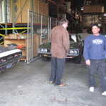 Sandy's van gets a tune up. 008