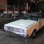 Sandy's van gets a tune up. 011