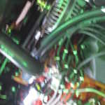Sandy's van gets a tune up. 022