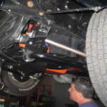 Sandy's van gets a tune up. 026