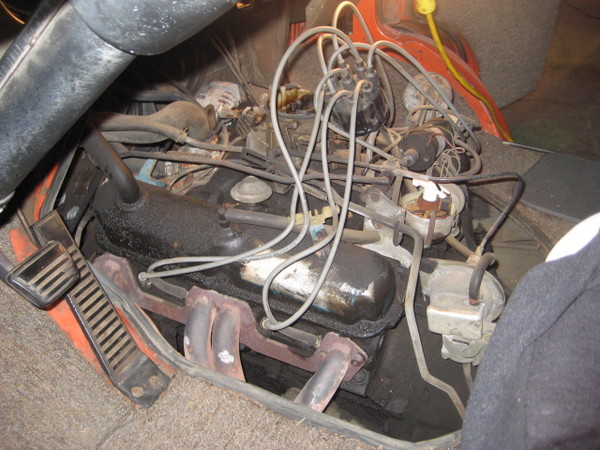Sandy's van gets a tune up. 037