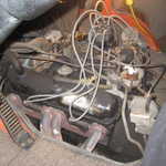 Sandy's van gets a tune up. 037