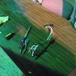 Sandy's van gets a tune up. 039