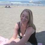 My first born daughter stops by to soak up a little sun too.