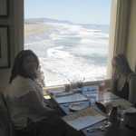 We enjoy lunch at the Cliffhouse.