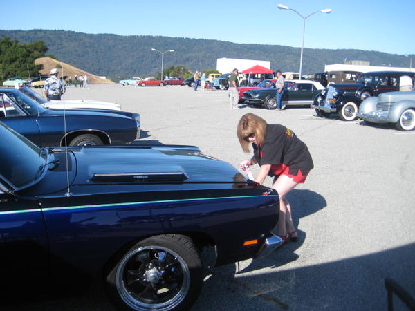 Wax on wax off.