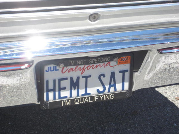 Now this is a cool license plate frame.