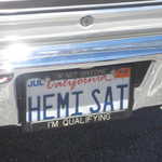 Now this is a cool license plate frame.
