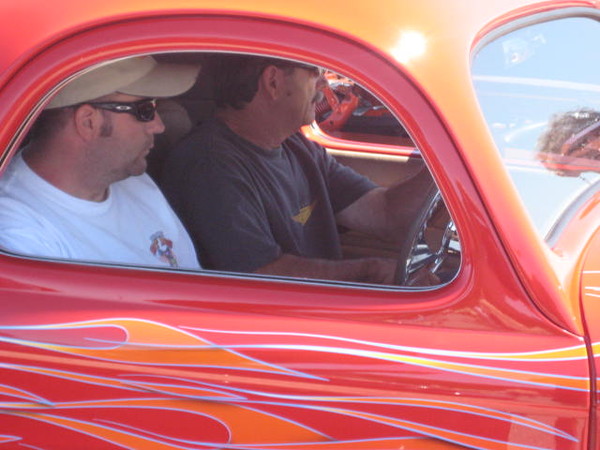 Tom takes Mike for a ride and runs out of gas. Sounds suppicous to me!!