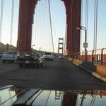 Off we go towards the WCMC show and the first thing we see is a cool Buick convertible. What a good omen!!