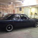 The roadrunner is all tucked away for the night.