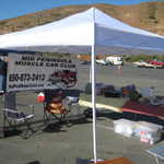 The MPM tent is all set up!