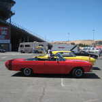 Joann brought her convertible Dart today.
