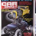 This year's T-shirt for the 13th Annual Car Crazy Promotions car show and BBQ.