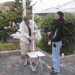Our new tent is not doing so good.