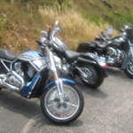 Ron's newly used V-Rod.
