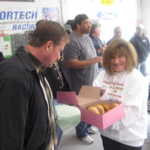 That's sweet Cindy with a box of sugared joy.