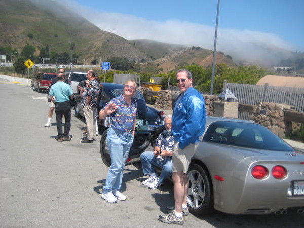 We regroup at the Golden Gate Bridge.