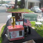 The vino machine is ready and open for business.