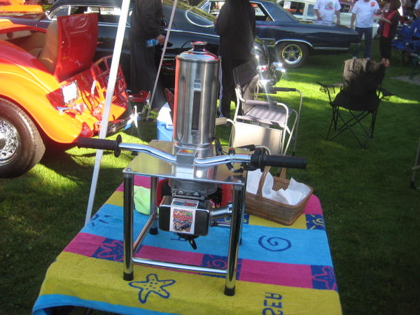 Gotta have the gas powered blender.