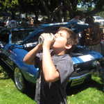 Chug, chug, chug that Mountian Dew.