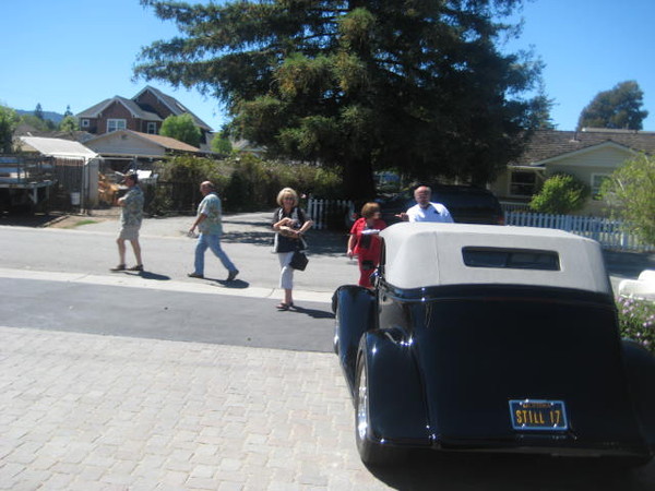 Here come the guests.