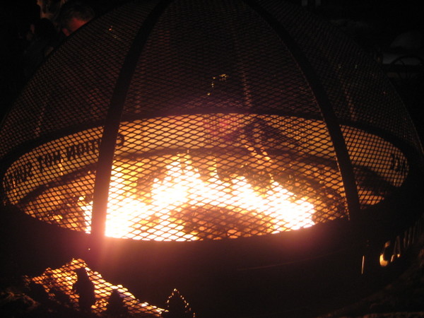 These fire pits were a real treat to sit by and relax.