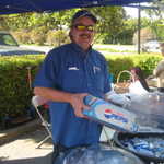 The show is so big Pepsi sends a representive to make sure no one is ever thirsty.