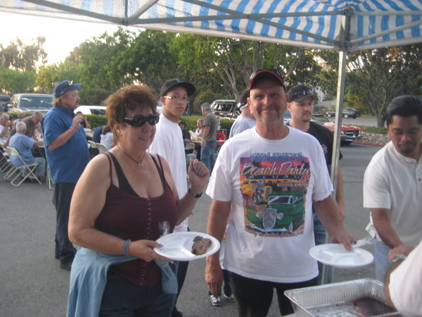 Our favorite DJ's Larry and Loretta Knight.