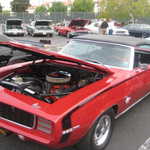 The new Dodge challenger comes to visit. 015