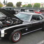 The new Dodge challenger comes to visit. 016