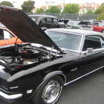 The new Dodge challenger comes to visit. 017
