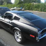 The new Dodge challenger comes to visit. 033