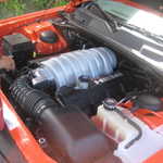 The new Dodge challenger comes to visit. 041