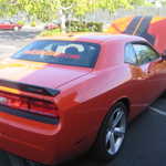 The new Dodge challenger comes to visit. 046