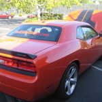 The new Dodge challenger comes to visit. 046
