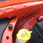 The new Dodge challenger comes to visit. 049