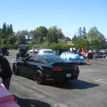 The new Dodge challenger comes to visit. 051