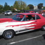 The new Dodge challenger comes to visit. 059