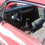 The new Dodge challenger comes to visit. 060