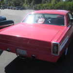 The new Dodge challenger comes to visit. 061