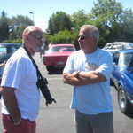 The new Dodge challenger comes to visit. 068