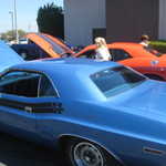 The new Dodge challenger comes to visit. 076