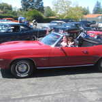 The new Dodge challenger comes to visit. 079