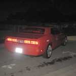 The new Dodge challenger comes to visit. 155