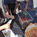 Deanna spends $40 on crap for that crab.