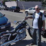 The man and his machine.