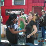 You gotta love people who corset fit in the streets.